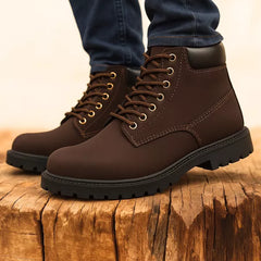 Botas de cuero para caballero